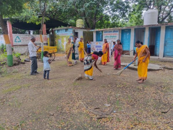 स्वच्छ भारत मिशन योजनेअंतर्गत स्वच्छता ही सेवा कार्यक्रम राबविण्यात आला